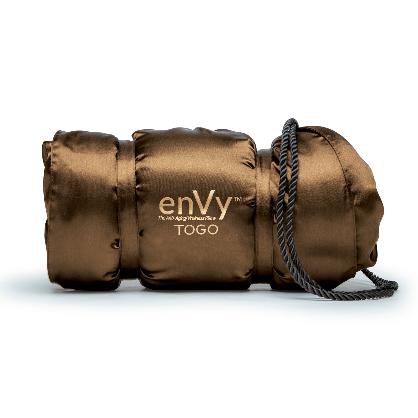 enVy® TO GO with COPPER 100% Natural Latex Travel Pillow (TENCEL™ Pillowcase Edition)