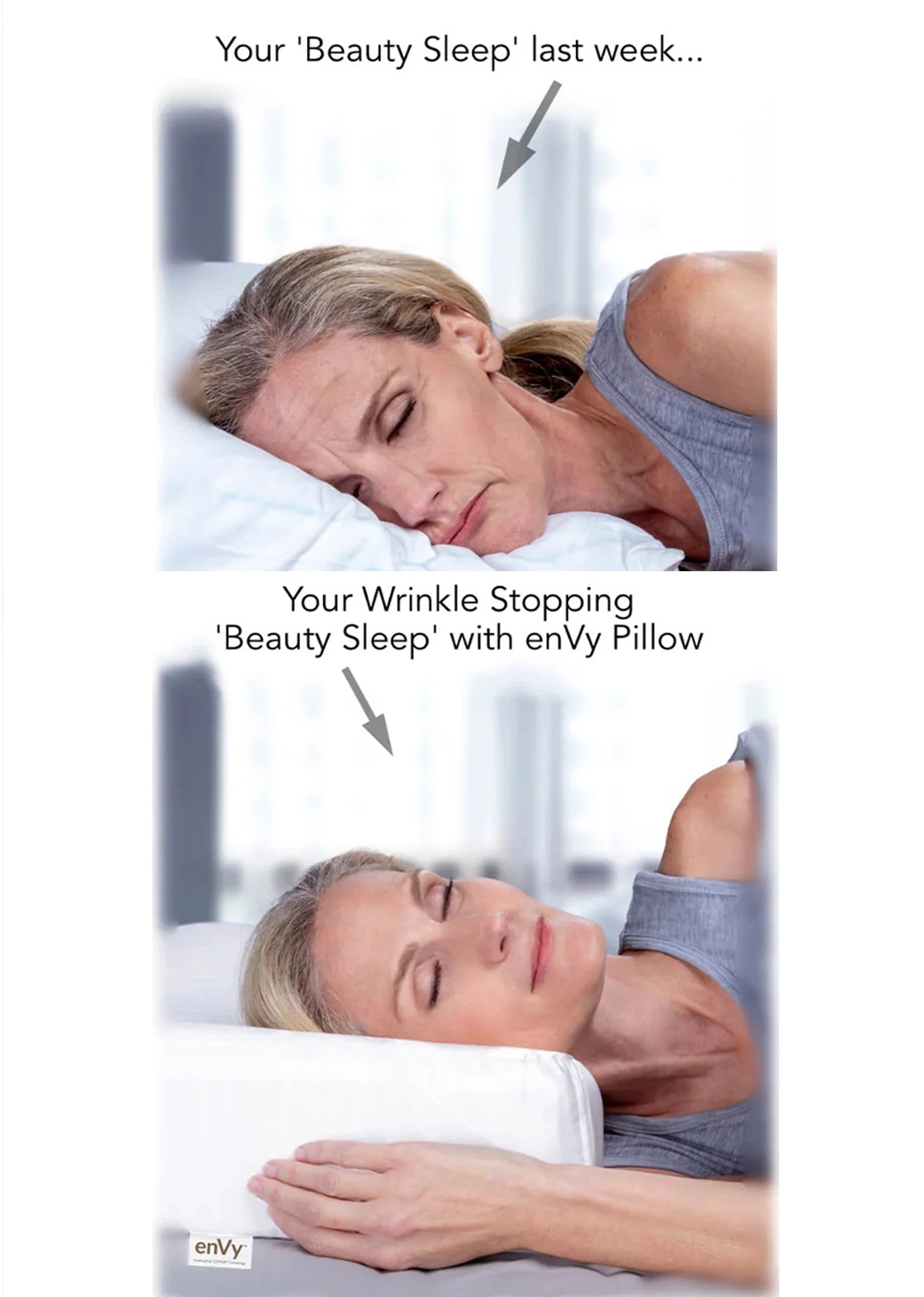 The Only Natural Latex Anti-Aging Pillow with COPPER Technology