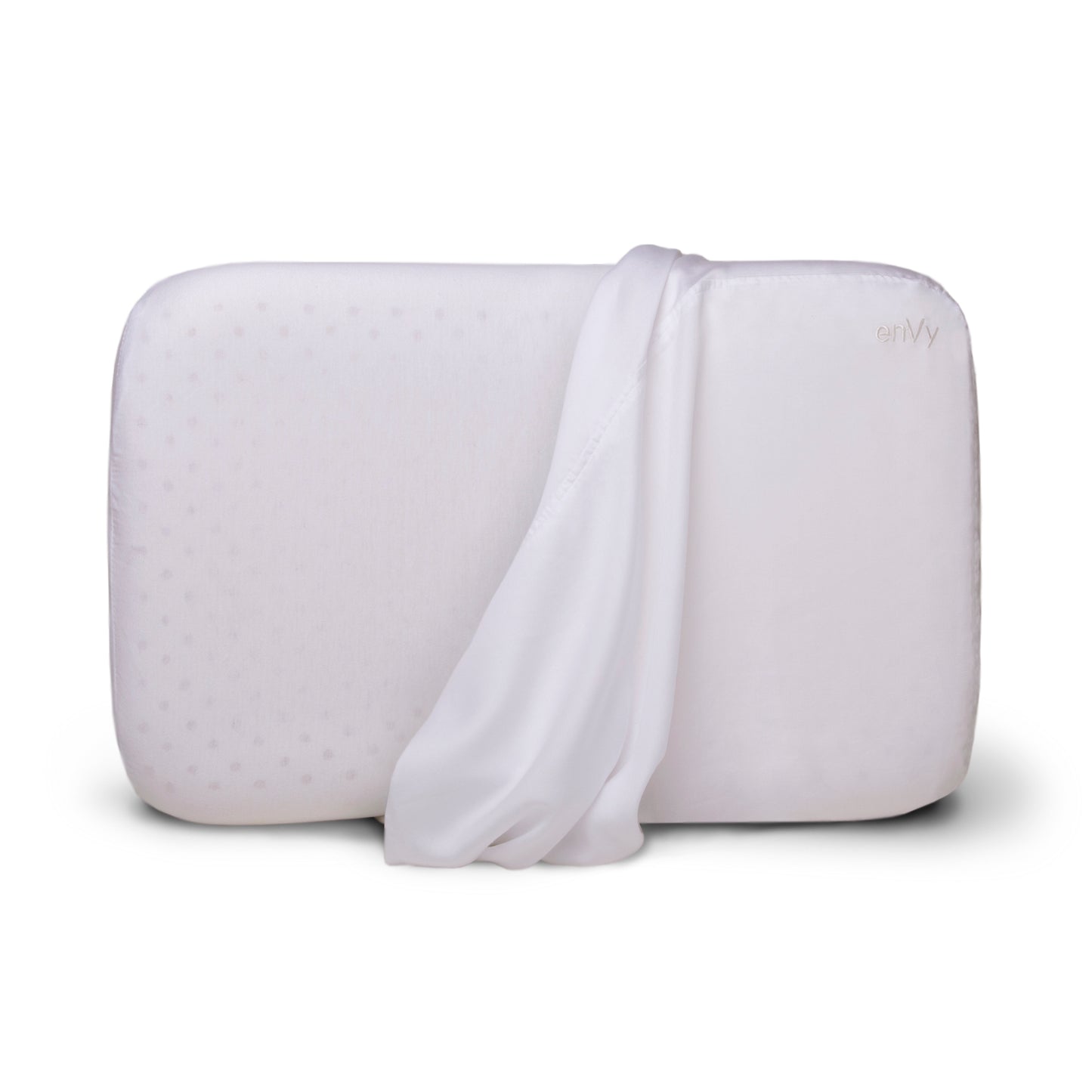 The enVy® COPPER + Botanical TENCEL™  Anti-Aging Pillow - 100% Natural Latex Pillow with COPPER infused TENCEL™  Pillowcase