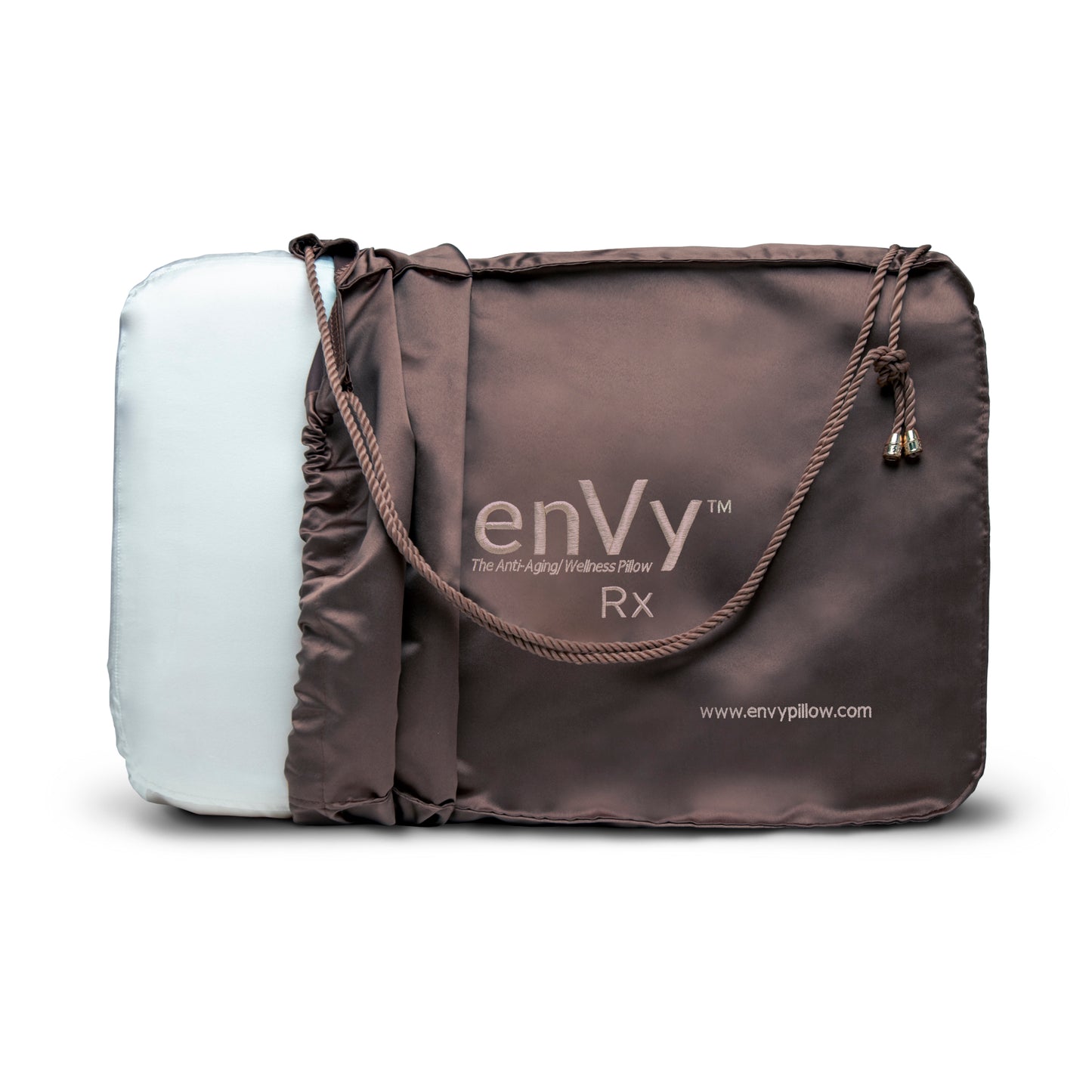 enVy® RX 100% Natural Latex Anti-Aging Pillow with Eucalyptus TENCEL™ Pillowcase